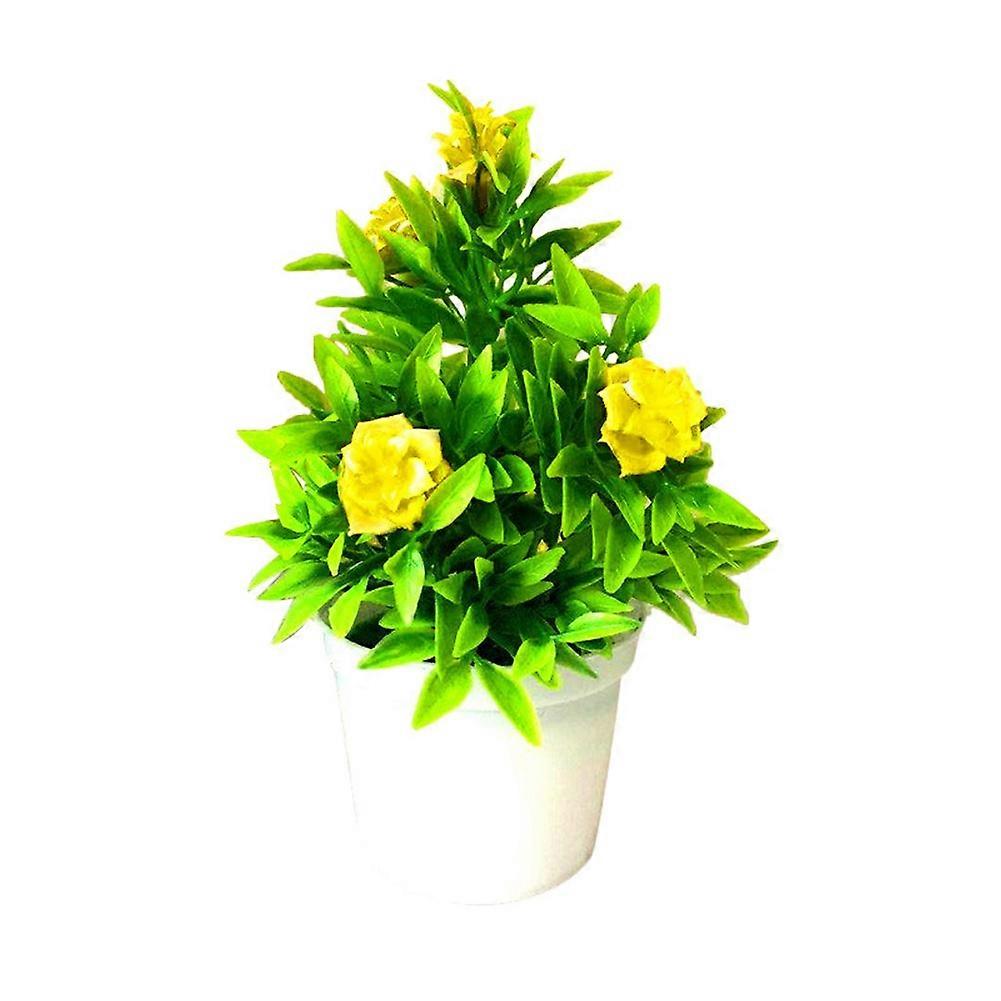 1Pc Artificial Rose Flower Miniascape Photograph Prop Wedding Home Bonsai Decor