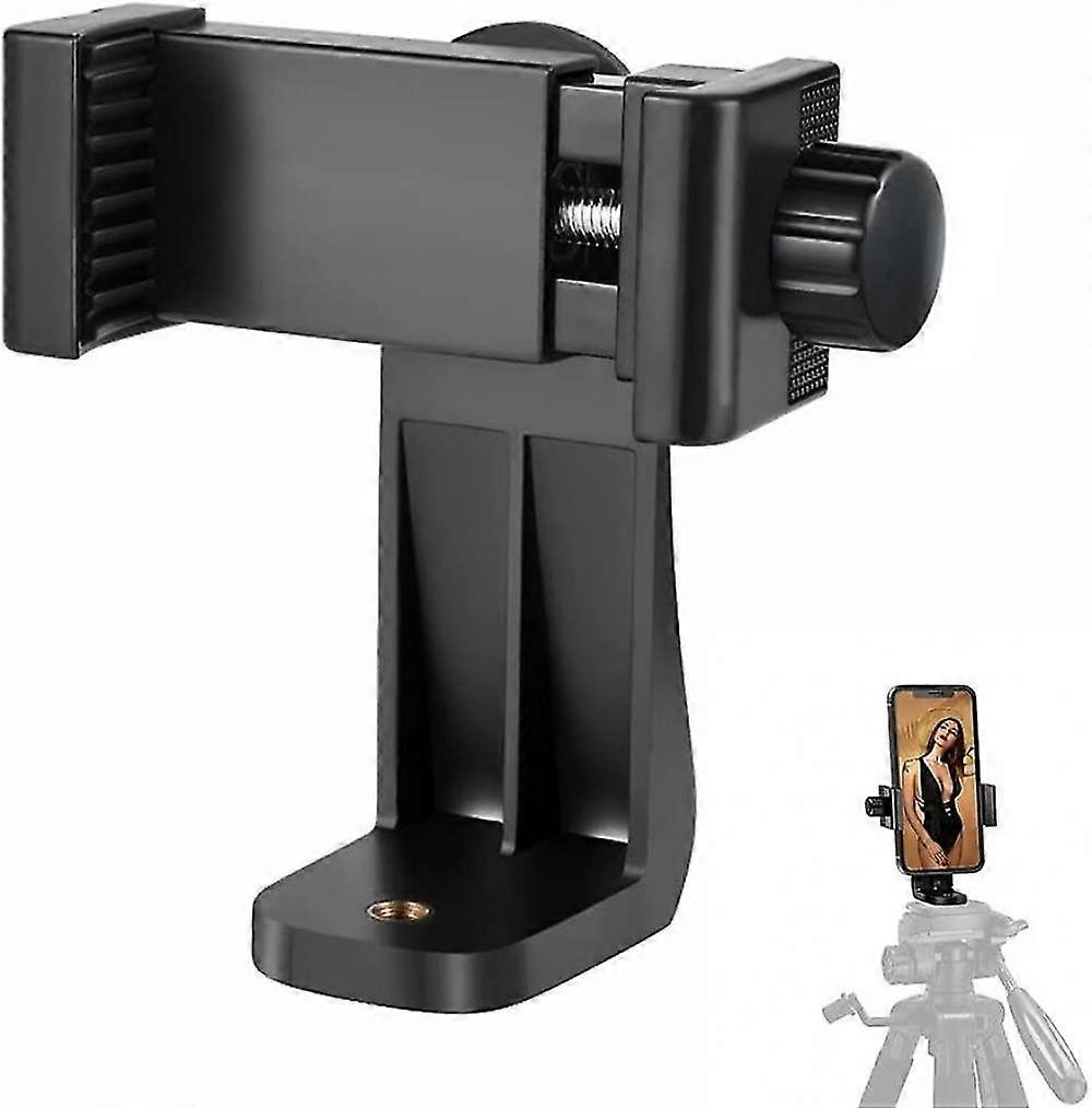 Phone Tripod Adapter/universal Tripod Phone Mount, Fits Any Smartphone, Vertical And Horizontal Swivel, Compatible With Iphone, Samsung, Selfie Stick