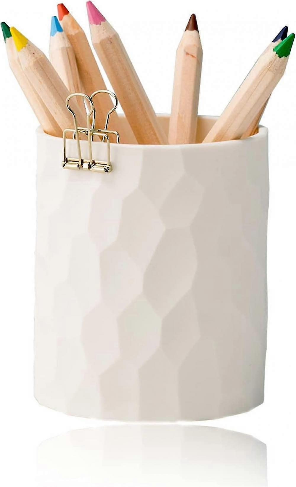 Pen Holder,nordic Style Silicone Waterproof (beige)