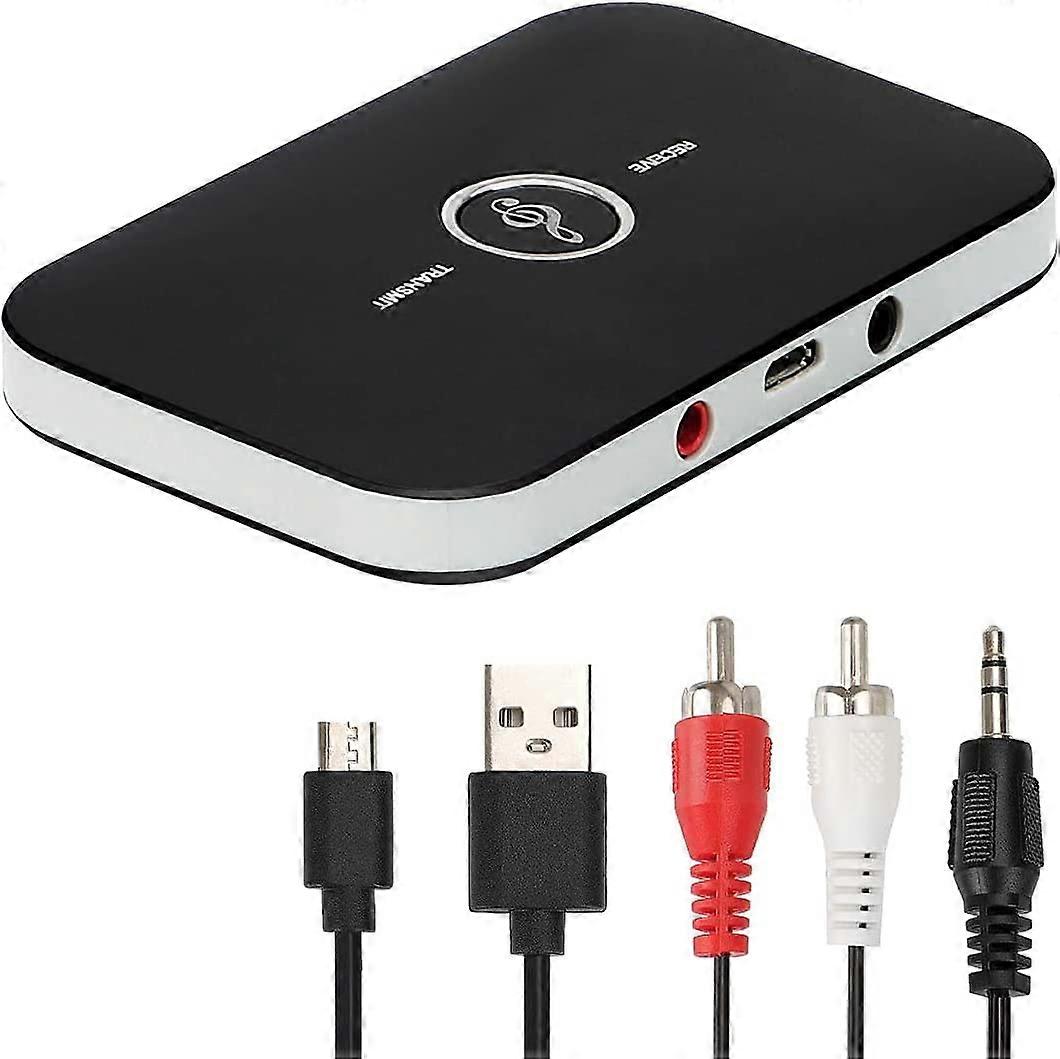 2 in 1 Bluetooth 5.0 Receiver Adapter, with 3.5mm Audio Converter