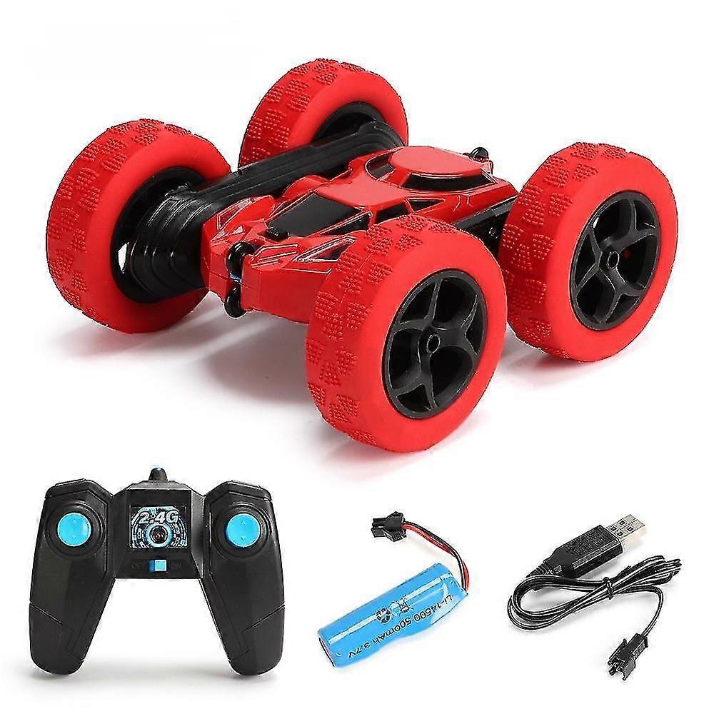 (Red) Remote Control Car 360 Rotating Remote Control Car
