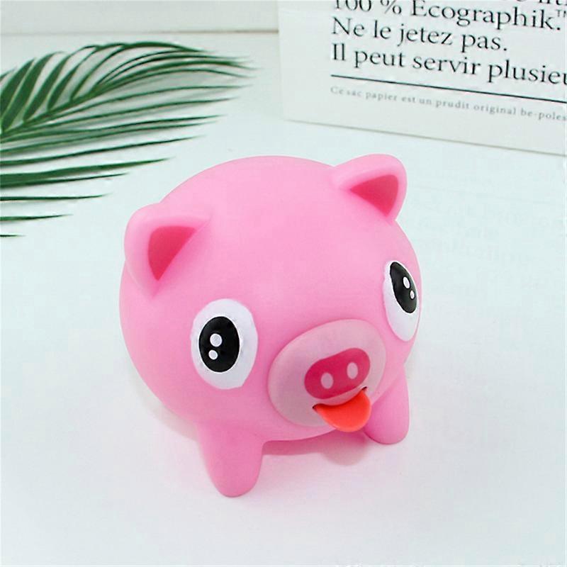 Squeeze Play and Sound Stress Ball Relievers Ball Tongue Out Screaming Talking Animal Toy for Kids, Cute Squeeze Stress Relief Soft Ball Decorations