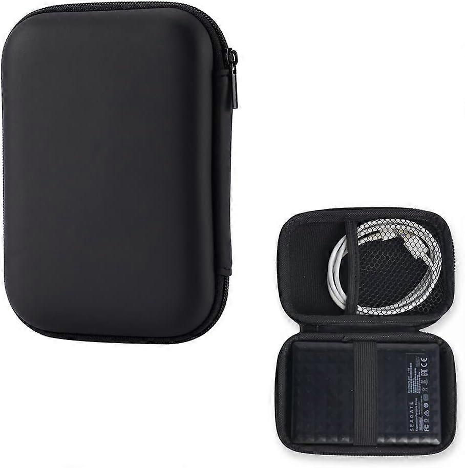 Hard Case for Portable External SSD, Protective Travel Storage Bag, Hard Drive Case HDD Case for 2.5" Drives