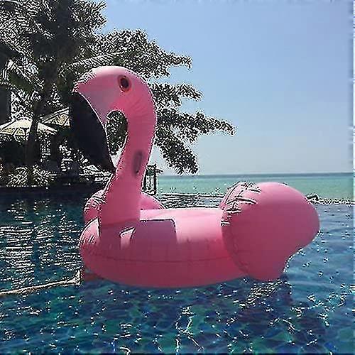 Otwoo Giant Inflatable Flamingo / Unicorn Pool Floating Raft Summer Outdoor Swimming Pool Floating Fun Toys Party Beach Floating Swimming Ring Adults 