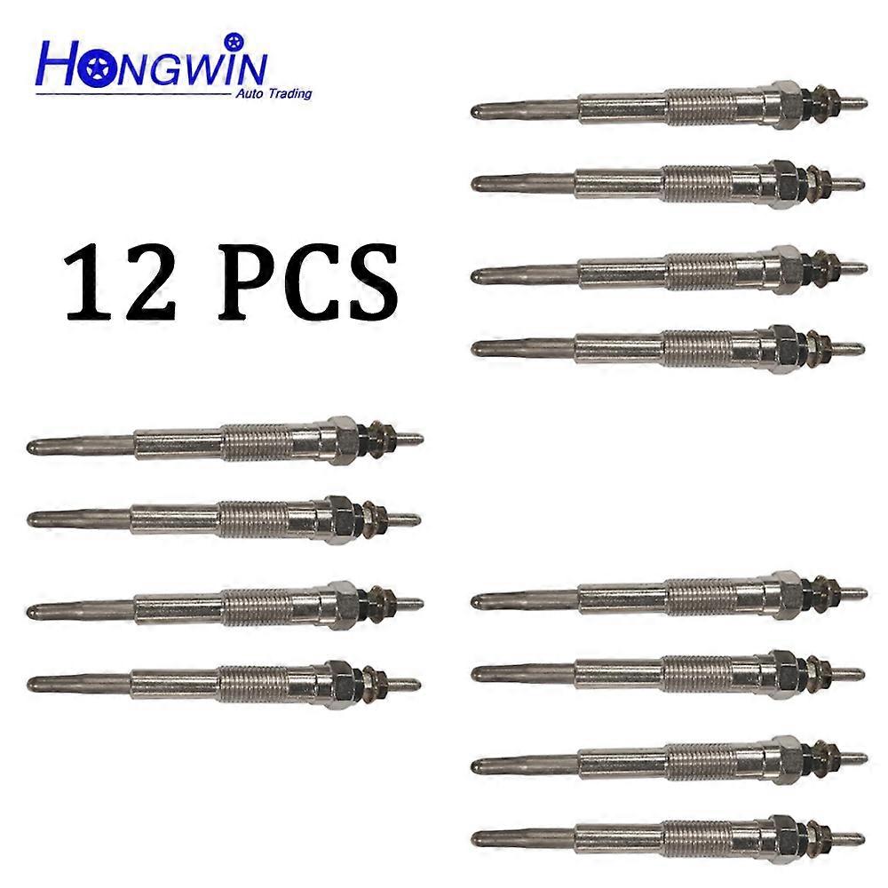 4/8/12PCS Turbo Diesel Heater Glow Plugs For Toyota 4Runner Camry Lite Noah Hiace 1KZ-TE 3.0 96-12 19850-67030 19850-67020 CP-22