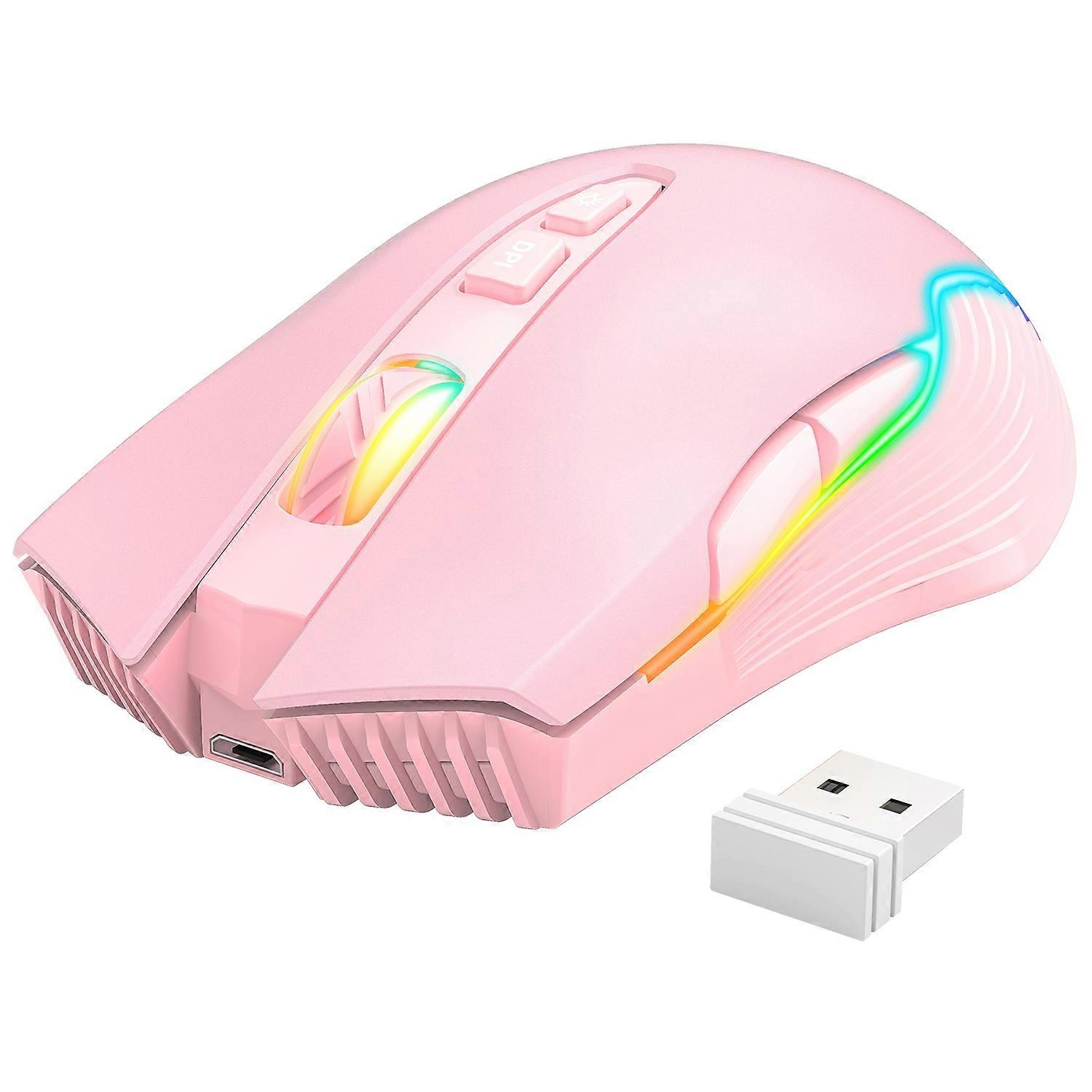 ONIKUMA CW905 Rechargeable 2.4G Wireless Gaming Mouse RGB Light Computer Mice