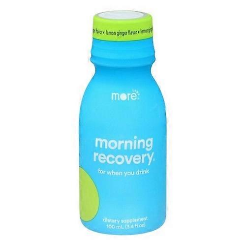 More Labs Morning Recovery Lemon Ginger ,3.4 Oz (Case Of 6)