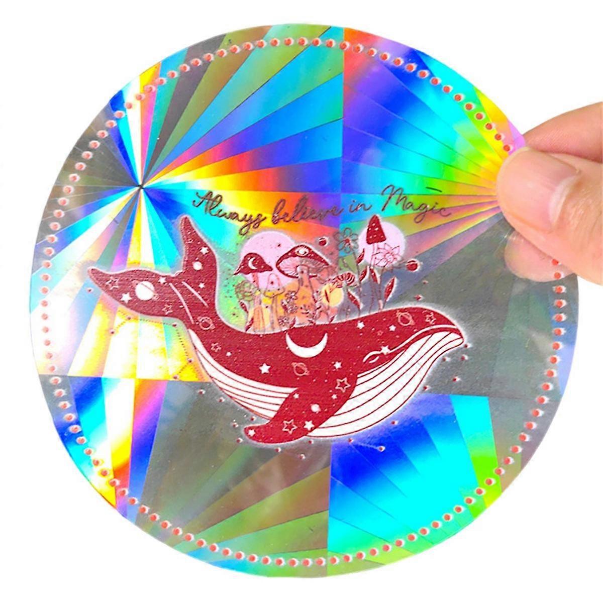 Window Decals, Rainbow Window Decals, Sun Protection Window Decals, Anti-Bird Window Decals C