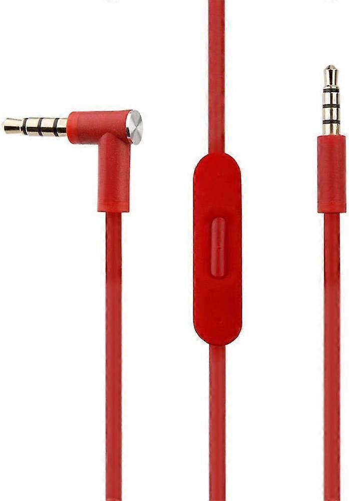 ZRUXE Replacement Audio Cable Cord Wire with in-line Microphone and Control for Beats by Dr Dre Headphones Solo/Studio/Pro/Detox/Wireless