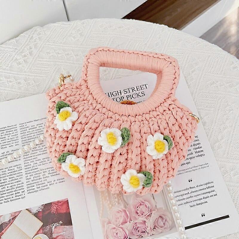 Handbags Small Cotton Thread Crochet Bags Women Summer Fashion