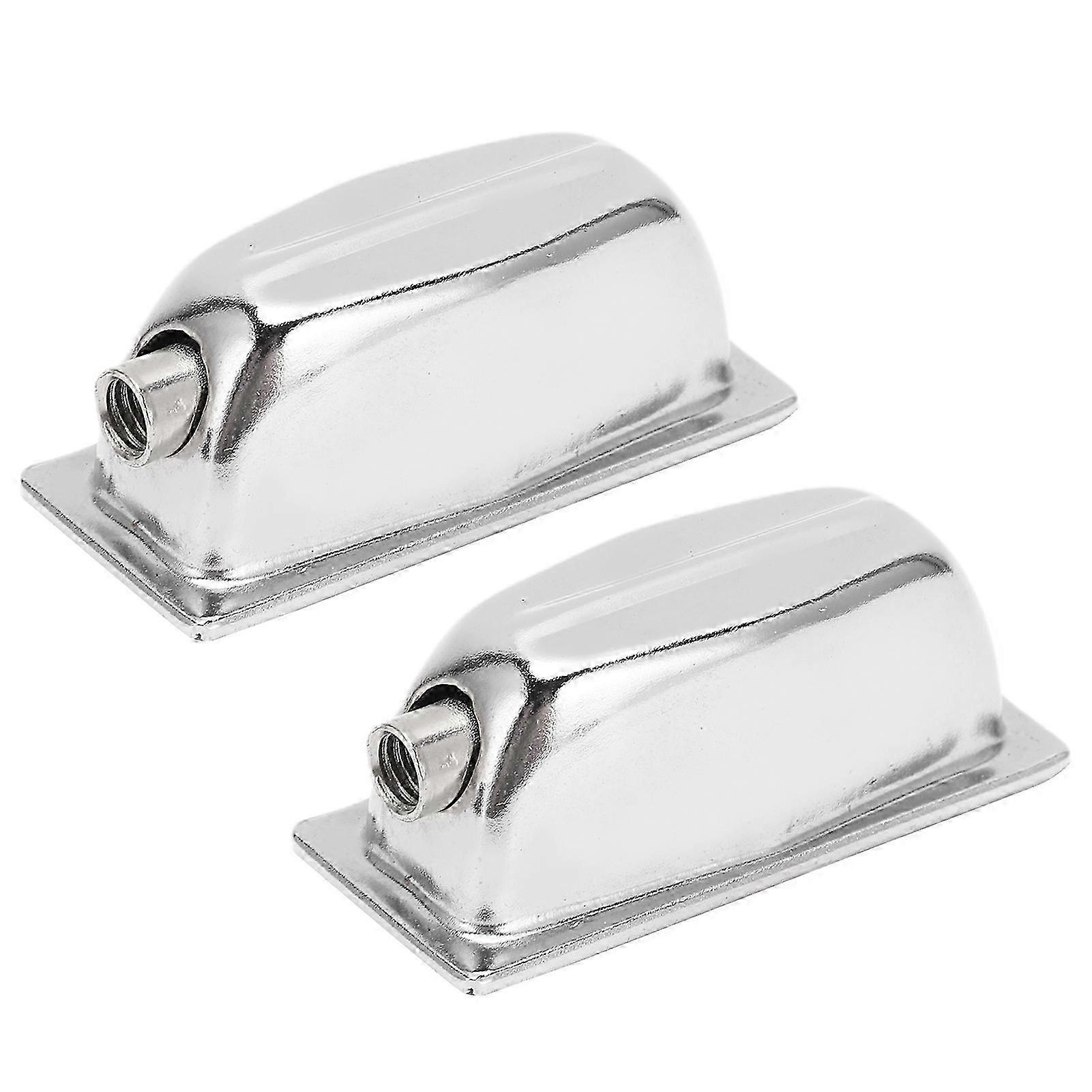 Drum Lug Ear Set 2Pcs Chrome Color Snare Maintenance Accessories for Musical Instruments