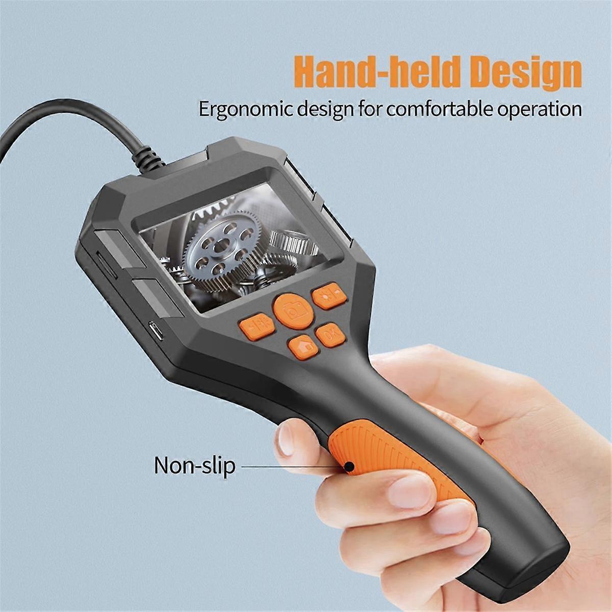 2.8in IPS 1080P Piping Endoscope Endoscopic Borescope Inspection Cameras for Automotive Detector