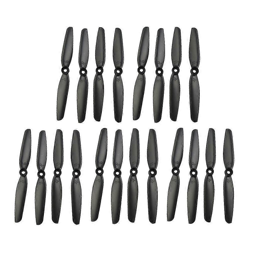 20pcs Quadcopter Propeller Drone Blade For Mjx B6 B6f B6fd B8 Bugs 6 Bugs 8 Black