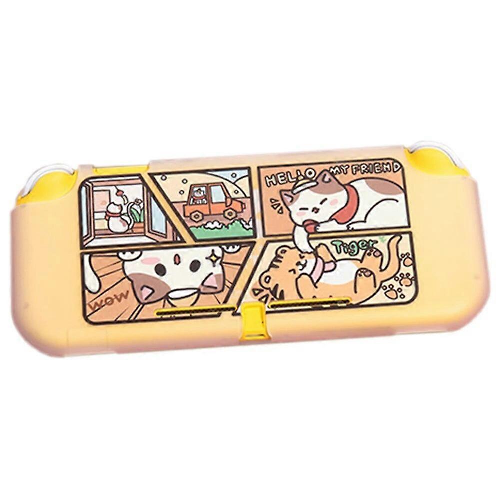 TPU Soft Cartoon Case Compatible with Nintendo Switch Lite Shock-Absorption and Anti-Scratch Protective Cover Shell for Girl