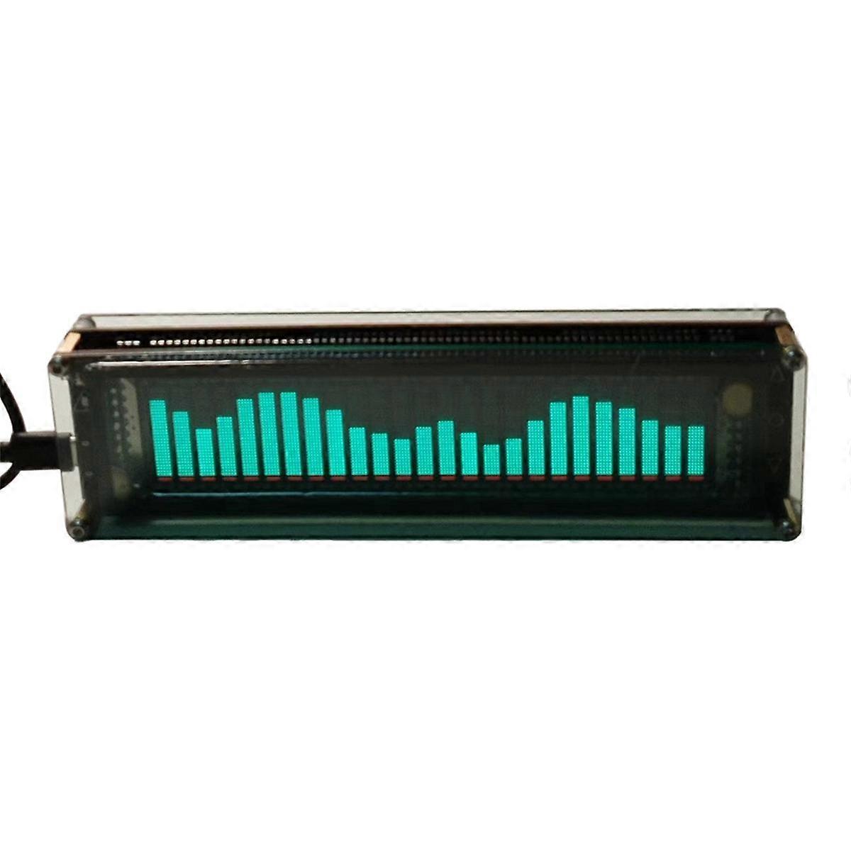 AK2515VFD Voice Controlled Music Spectrum Indicator Light, Electronic Digital Clock, Voice Controlled By Wire
