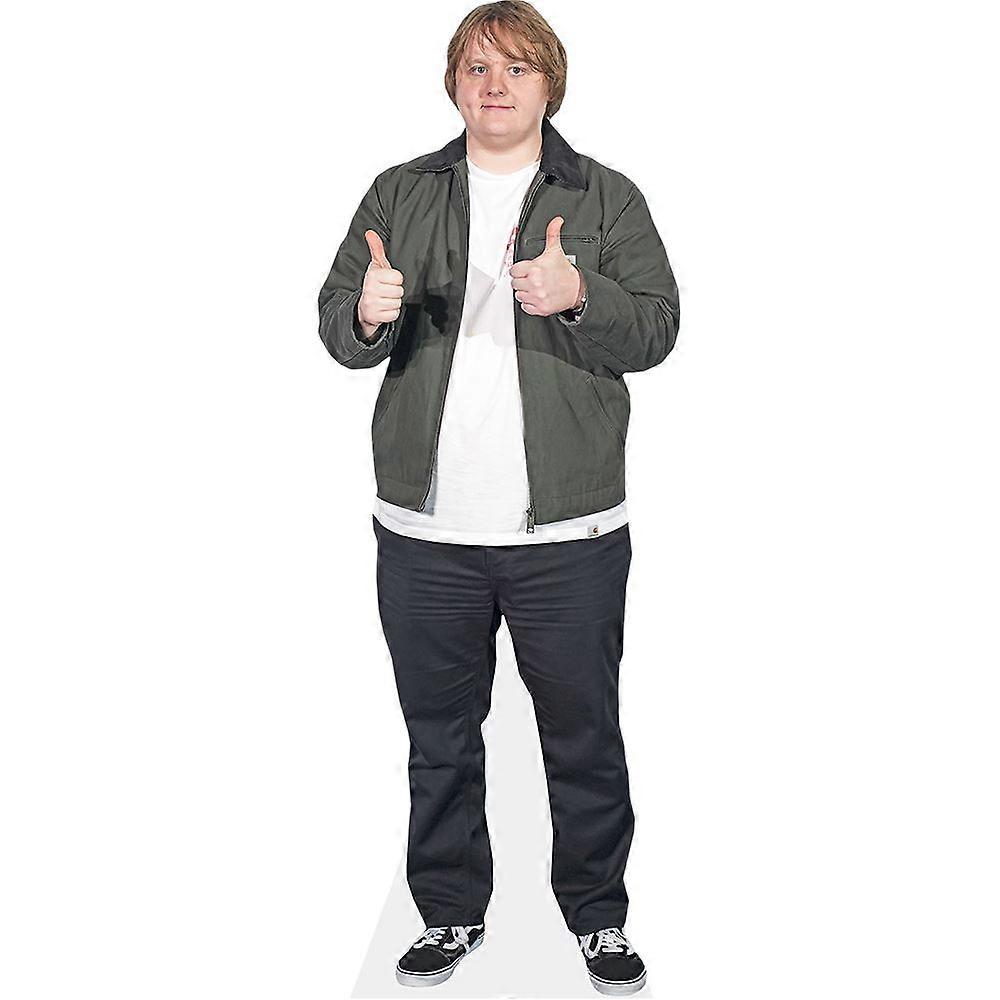 Lewis Capaldi (pouce levé) Découpe en carton (grandeur nature OU taille mini). Standee. Lève-toi.