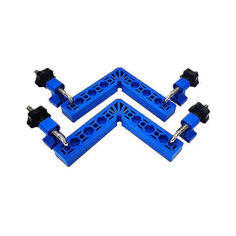 Woodworking 90 Degrees L-shaped Auxiliary Fixture Right Angle Clamps Splicing Board Positioning Corner Ruler Woodworking Tools