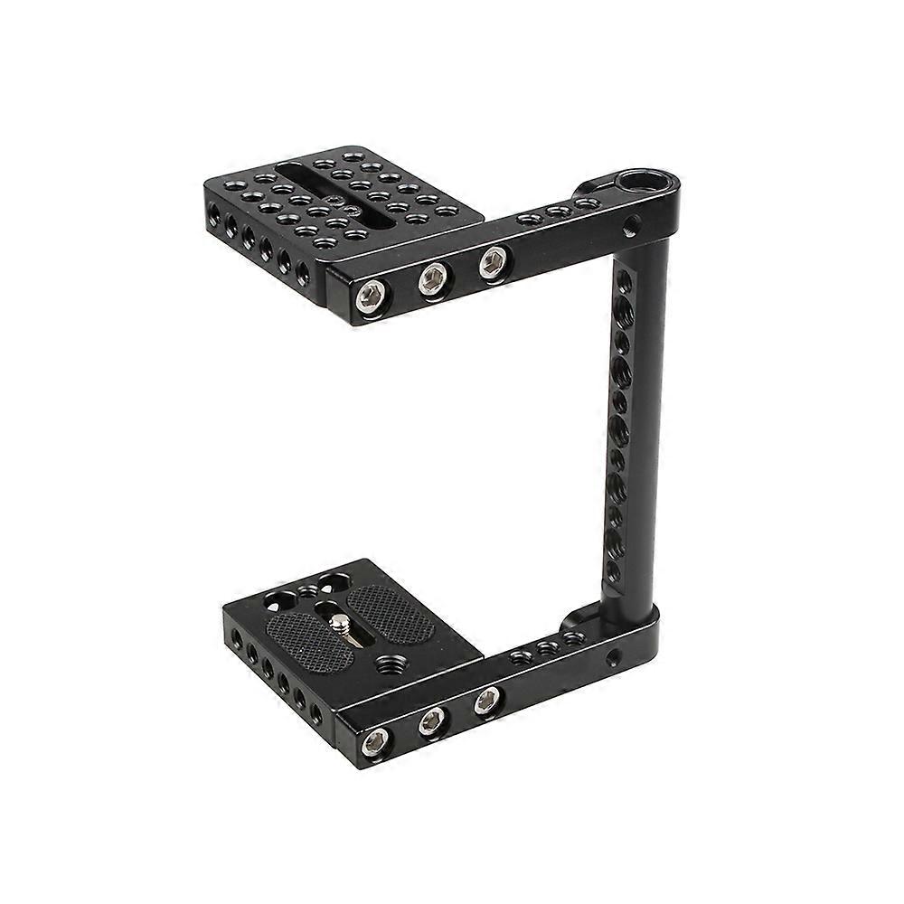 Lanxri DSLR Camera Video Support Baseblate Cage for Canon Nikon Sony Panasonnic