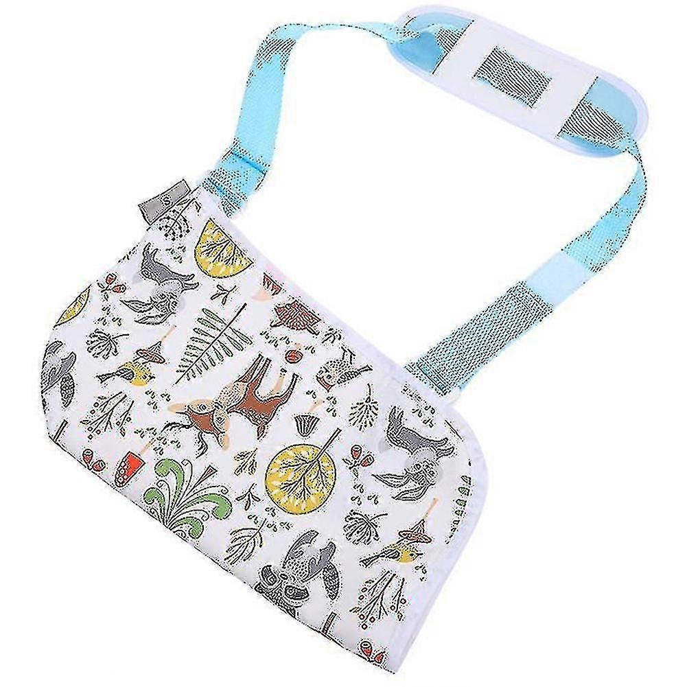 Barn Arm Sling Axel Armbåge Handledsskada Brace Immobilizer För Pojkar Och Flickor NYHET