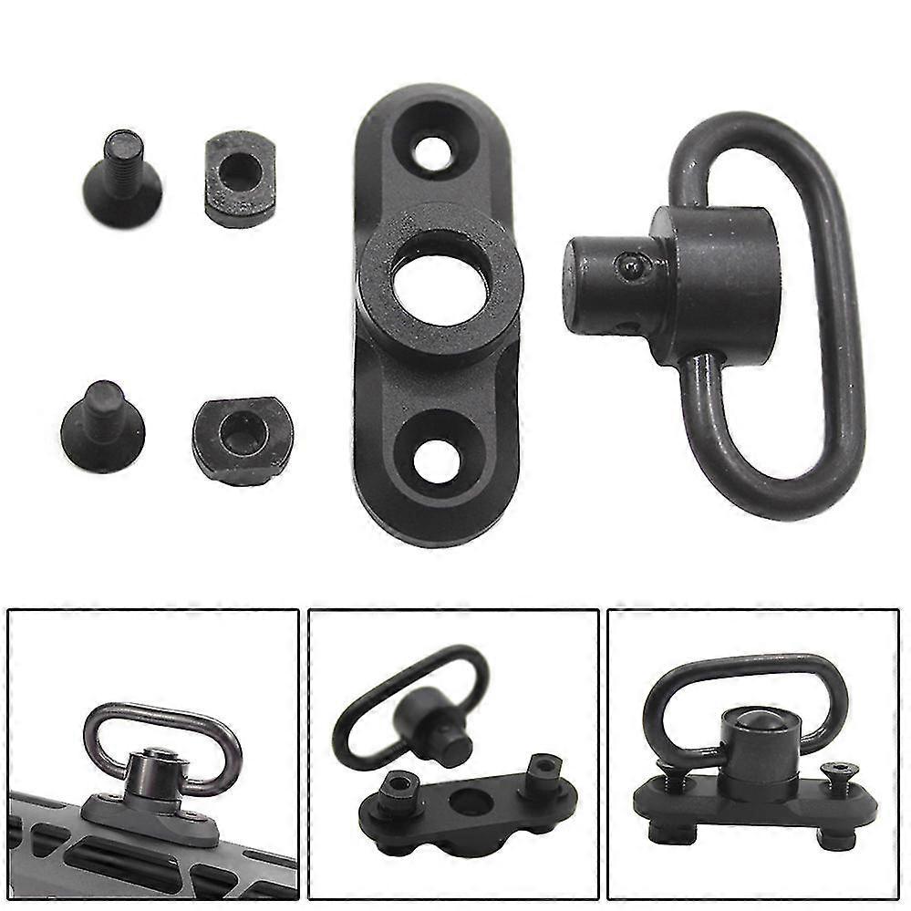 1pc/set Mlok Standard Qd Sling Swivel Adapter Rail Mount Tools Kit
