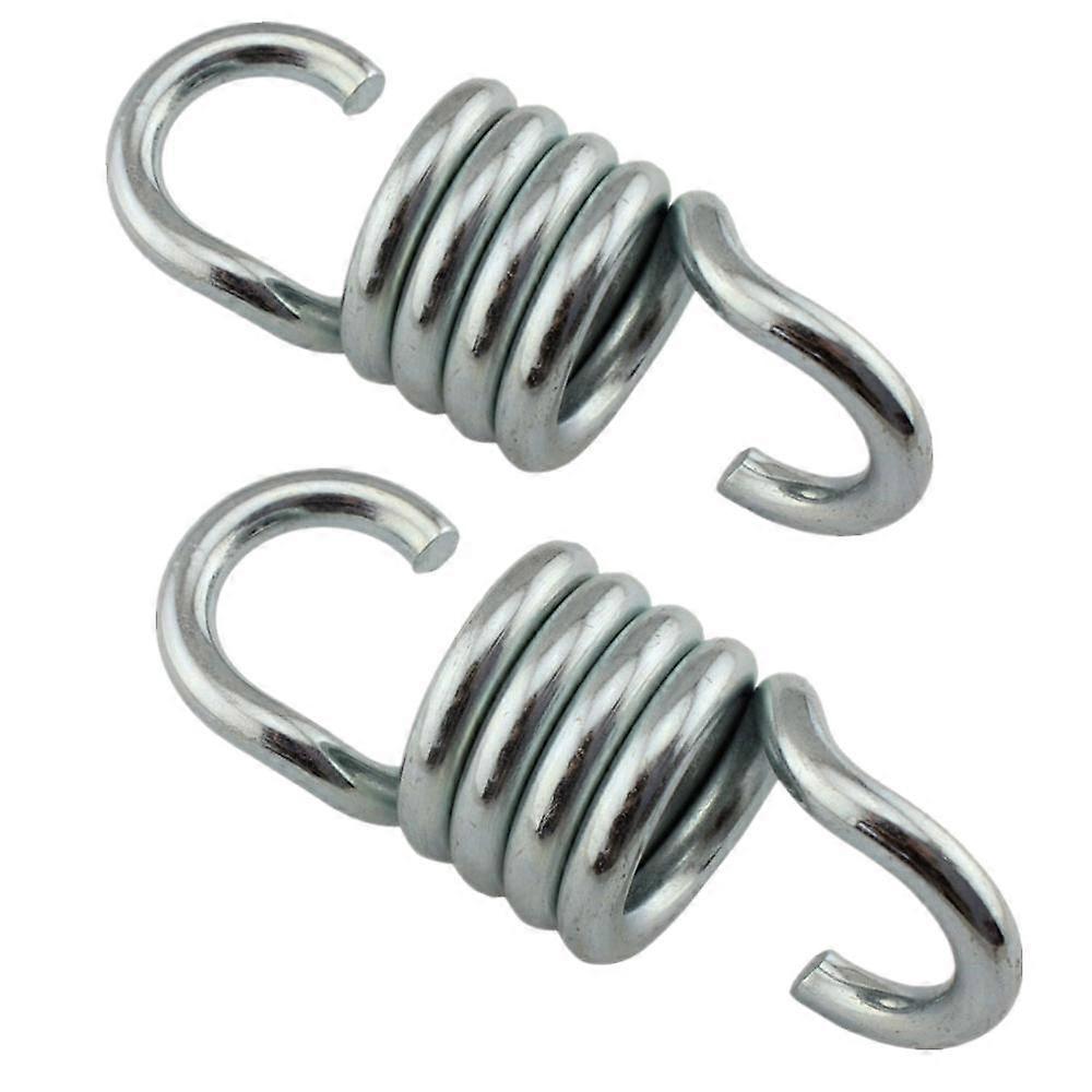 2PCS/1PCS Hammock Chair Hanging Porch Swing Spring Heavy Duty Stainless Steel Hammock Swing Dual Swivel Hooks (8mm)