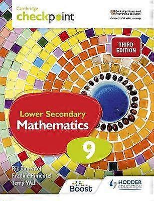 Libro del estudiante de matemáticas de Cambridge Checkpoint Lower Secondary 9