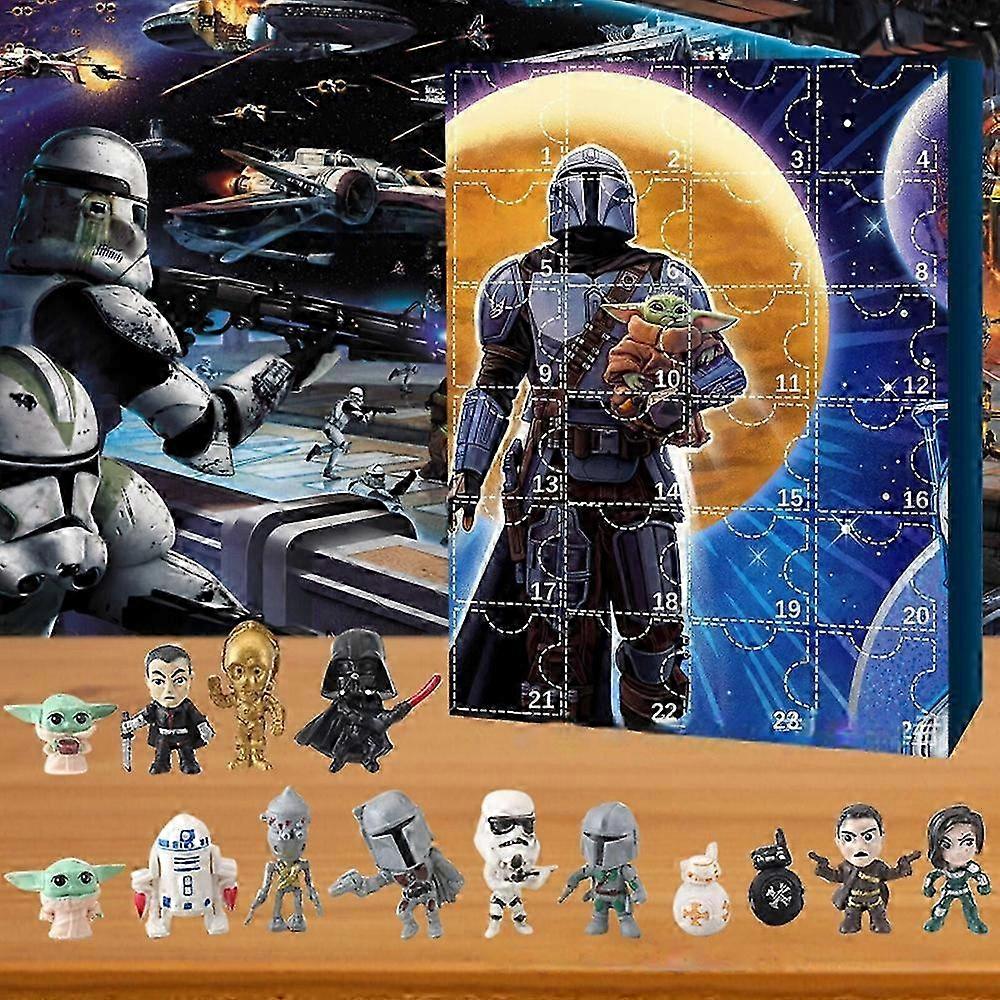 2023 Χριστουγεννιάτικο Star Wars Figures Kit Advent Calendar 24 ημέρες Χριστουγεννιάτικο ημερολόγιο αντίστροφης μέτρησης δώρο