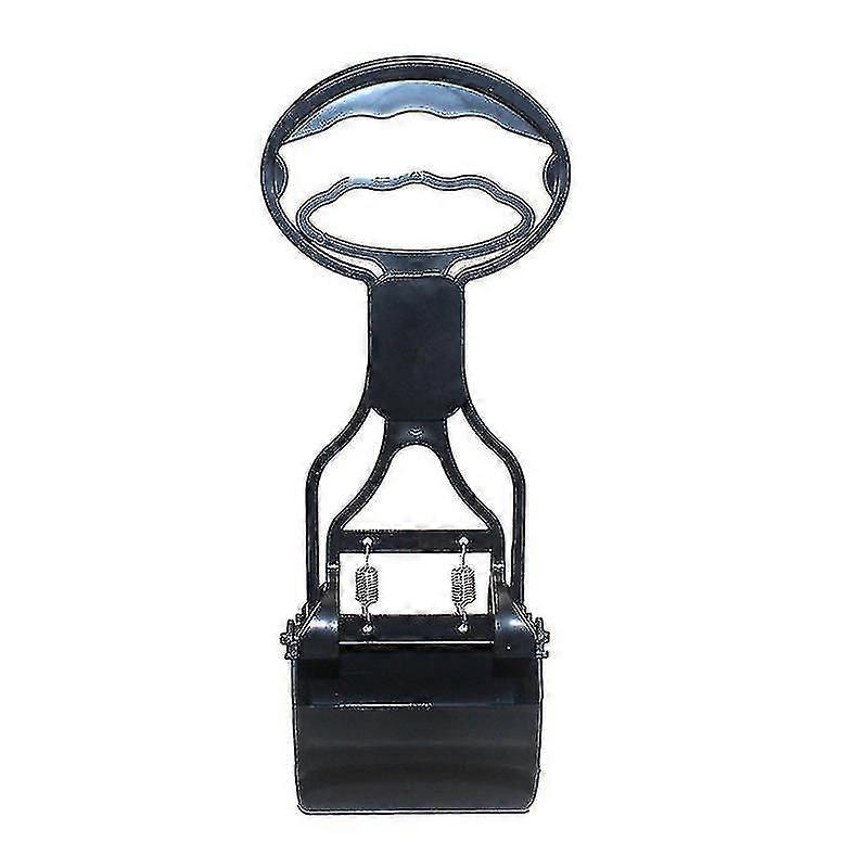2pcs Pooper Scooper Dog And Cat Clean Up Tool Long Handle Waste Scoop Pickup Remover Top Paw Jaw Claw Bin Clamp