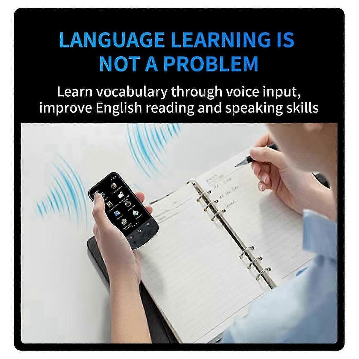 Multilingual Real-time Language Translator Text Photo Speak Translator Device Freely Touch Screen T