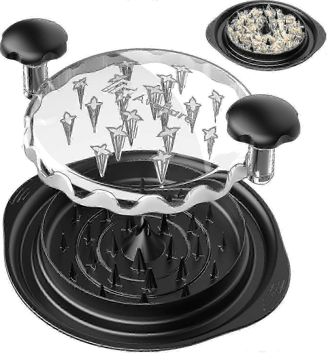 Pro Chicken Shredder, 10.8" Visible Chicken Breast Shredder Tool Twist, Large Meat Shredder Machine - Ergonomic Handle, Dishwasher Safe, Anti-Slip