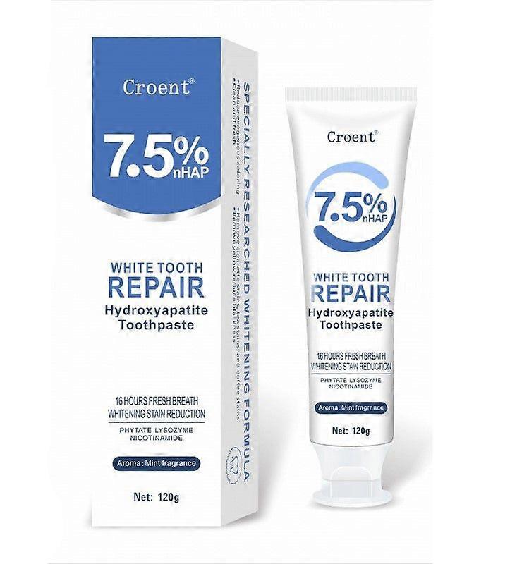 高度なエナメル質保護のためのヒドロキシアパタイト歯磨き粉、優しく効果的な処方、7.5% ナノハイドロキシアパタイトフッ化物フリー歯磨き粉 Sensitiv 用