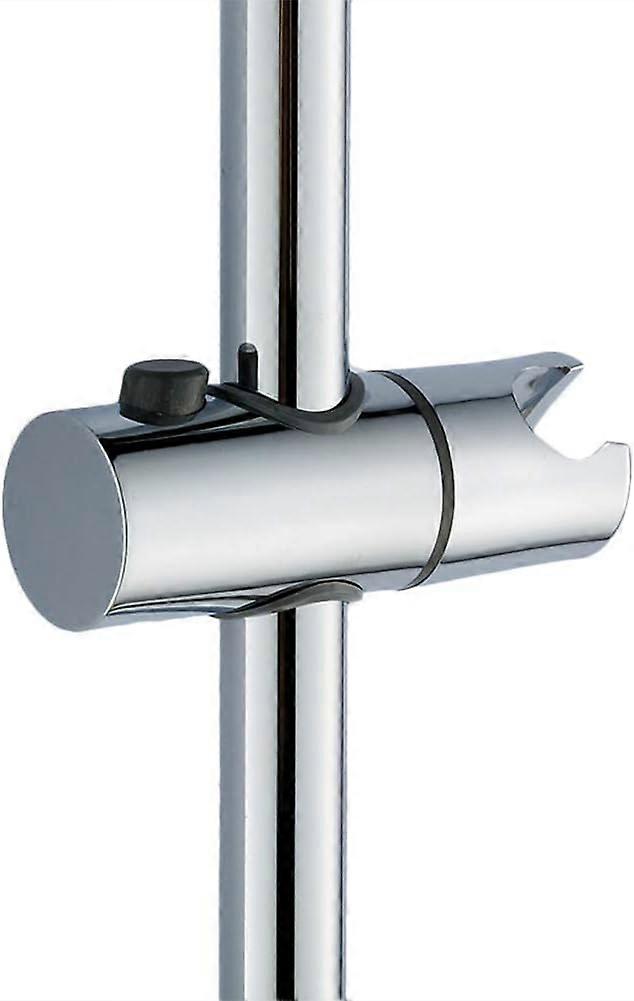 Adjustable shower head holder for 24 mm wall bar