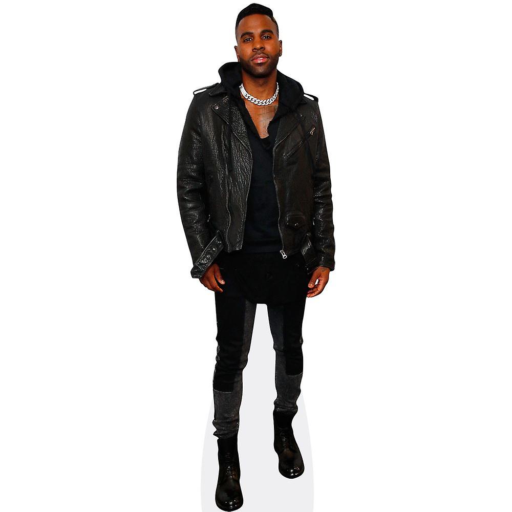 Jason Derulo (Black Jacket) Cardboard Cutout (lifesize OR mini size). Standee. Stand Up.