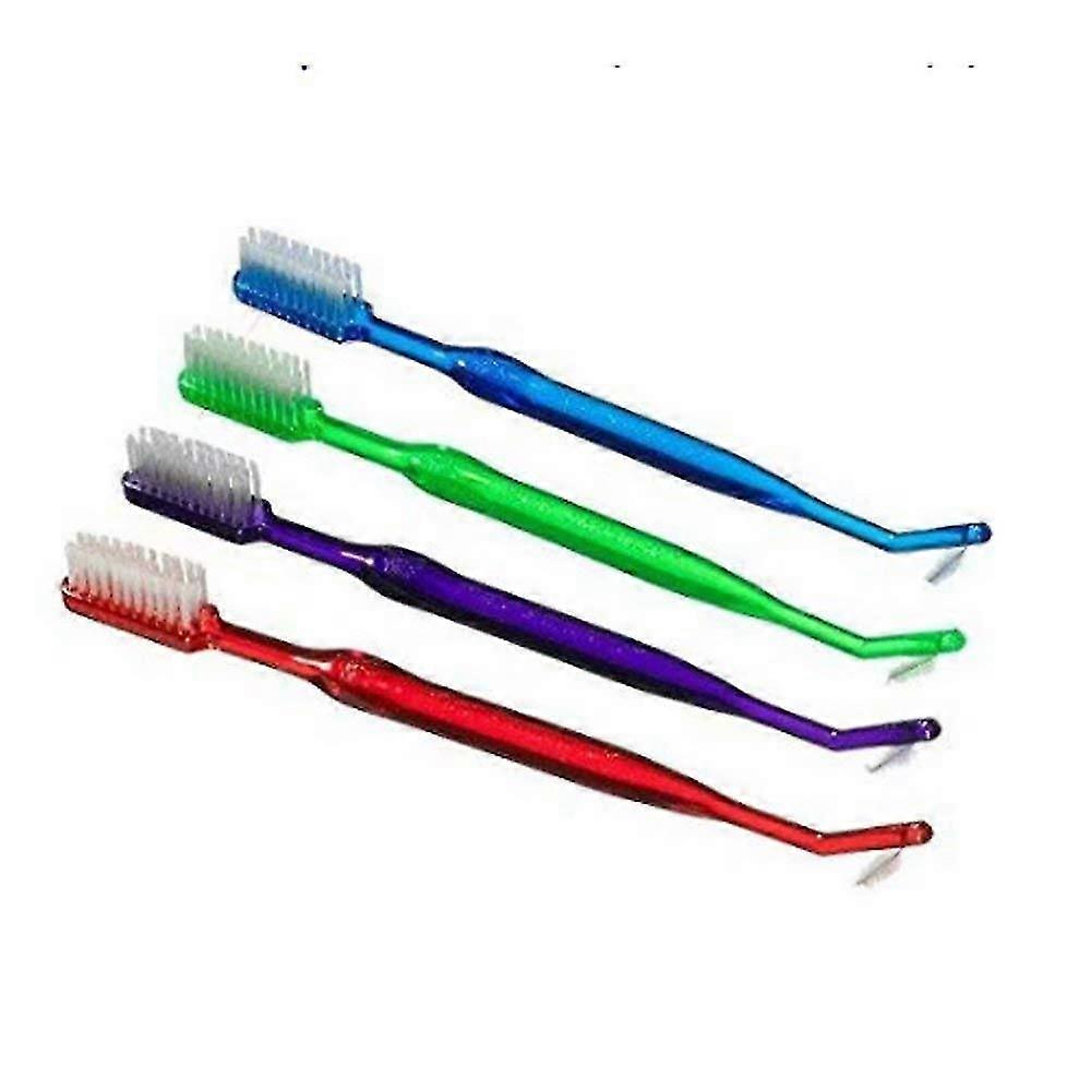 Orthodontic Toothbrush ~ V Trim + proximal Brush (4 Toothbrushes)