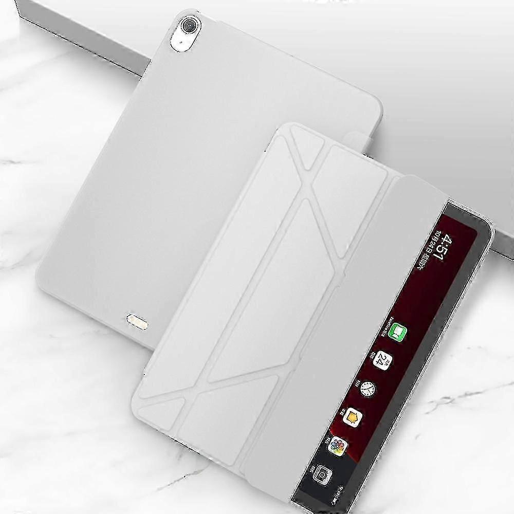 Para Ipad Air (2020) 10.9 Multi-folding Pu Leather Case