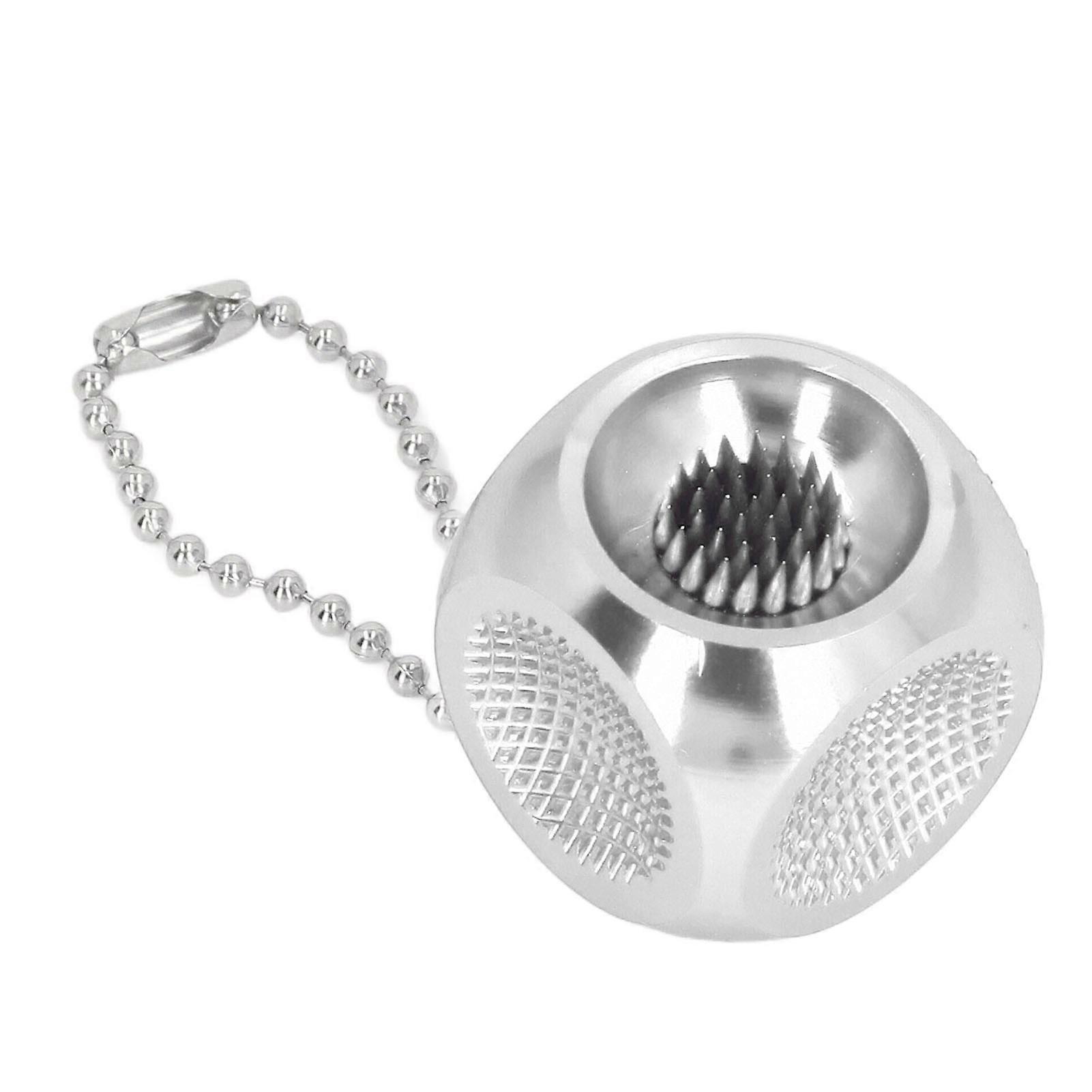 Billard Pool Queue Tip Reparaturwerkzeug Billard Queue Zubehr Trimmer Polierer Shaper Tapper mit Metall Hngeseil Silber