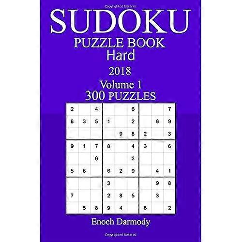 300 kovaa sudoku-palapelikirjaa - 2018