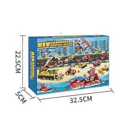 2023 Advent Calendar: 24-Day Kids' Building Blocks Car & Truck Set