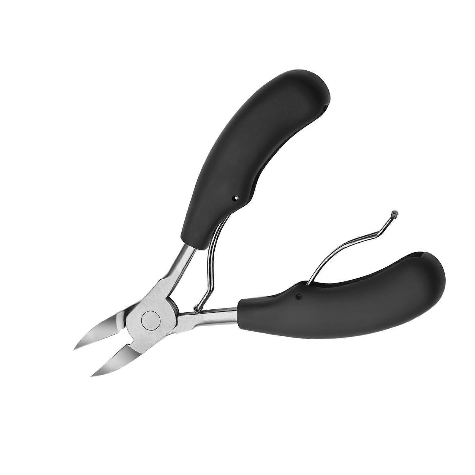 Professional Toenail Clippers for Pedicure Stainless Steel Adult Size Ergonomic Handle Precision Cutting Tool
