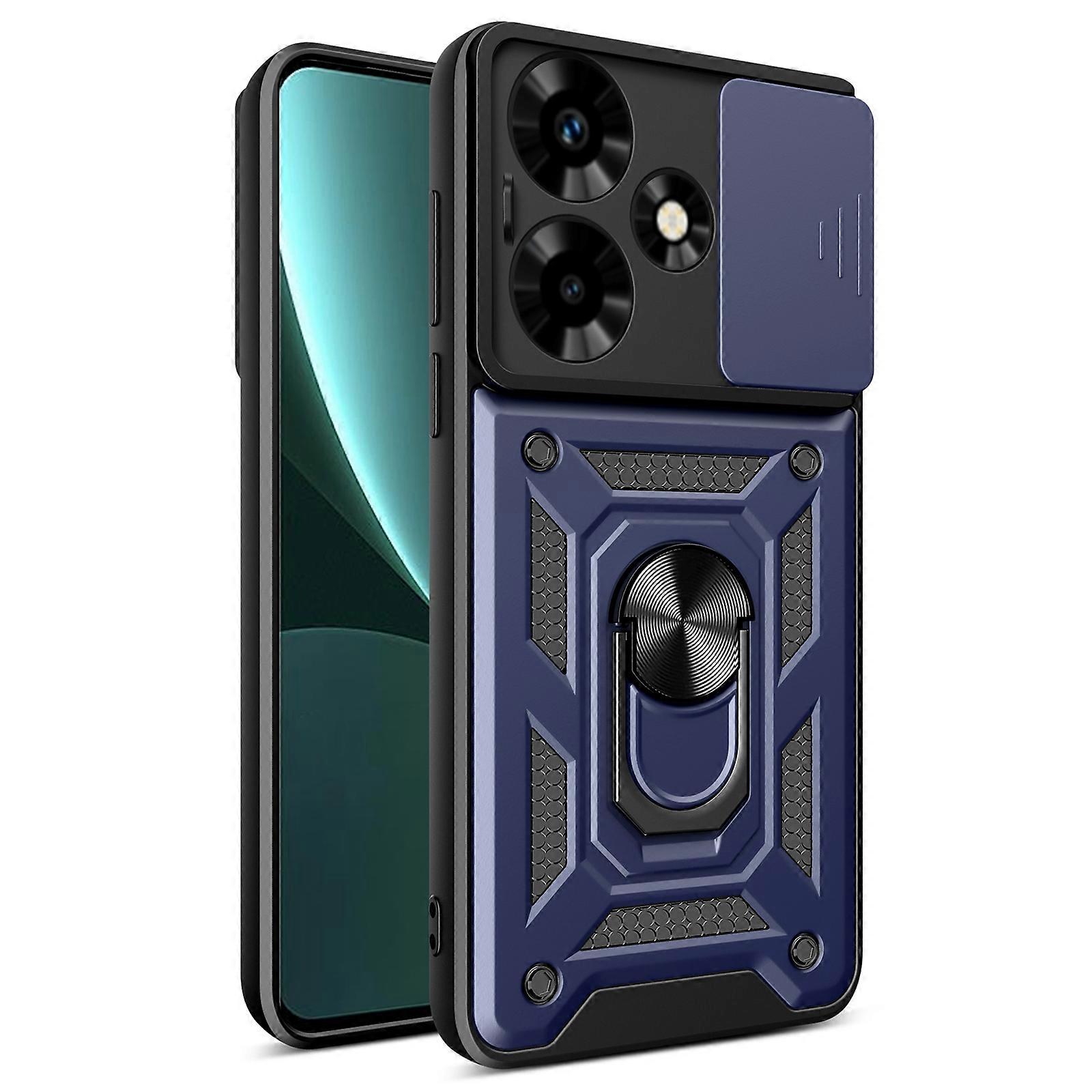 Sliding Camera Cover Design TPU+PC Phone Case