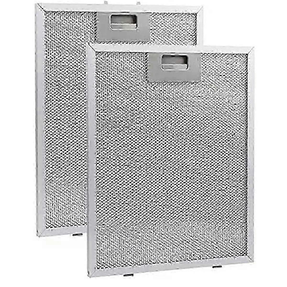 2PCS Cooker Hood Filters Metal Mesh Extractor Vent Filter 320X260mm Kitchens Hoods Oil Filter Range Hood Grease