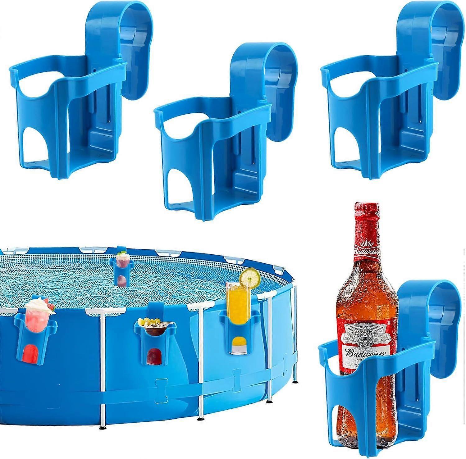 Pieces Poolside Cup Holder, Pool Cup Holder, Pool Drink Holder, Pool Accessories