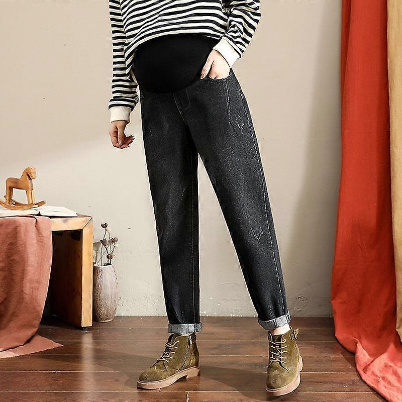 ג'ינס ג'ינס מכנסי הריון לנשים בהריון בגדי הנקה טייץ הריון מכנסיים ג'ינס בגדי הריון