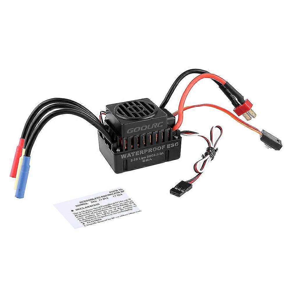 Waterproof 60a Brushless Esc Electric Speed Controller