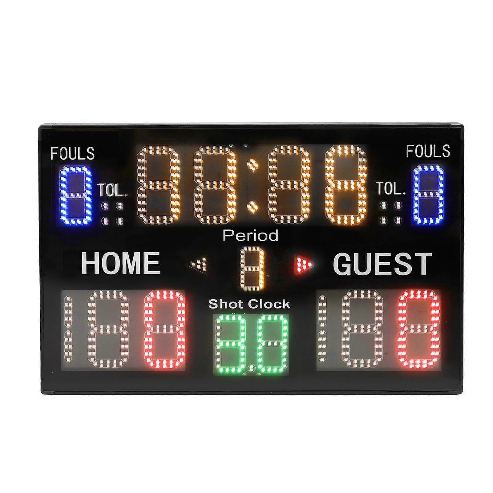 Multifunctional Basketball Scoreboard GA30B15D-HH 15-Digit High Brightness