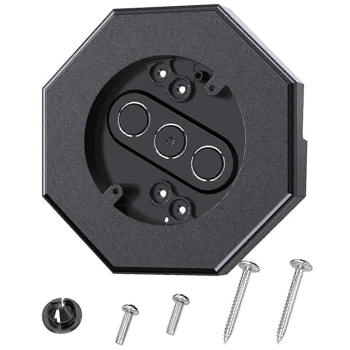 Octagon Siding Mounting Kit, 8141 Vertical Siding Lamps Mounting Plate Siding Light Blocks for 1/2i
