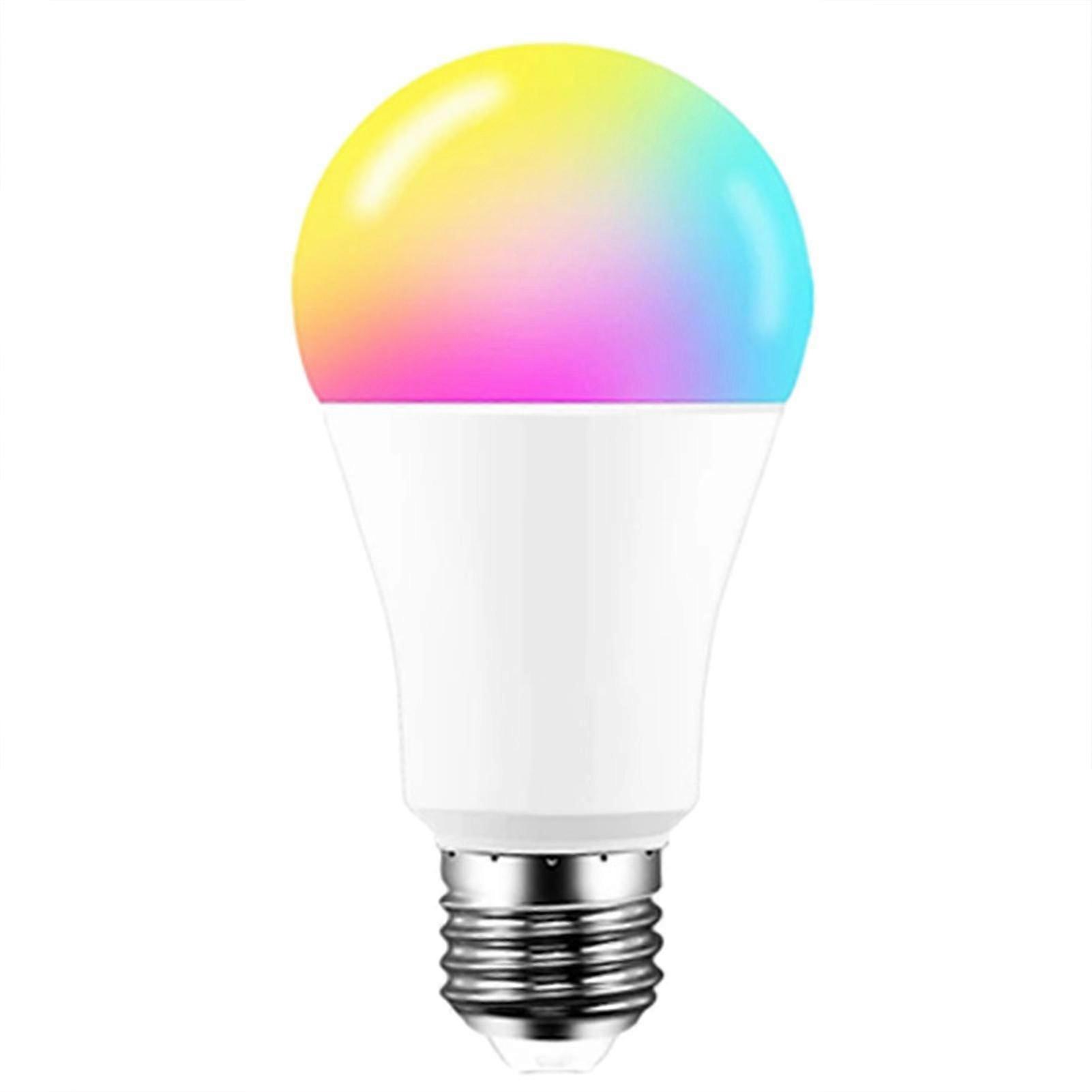 RGBCW Color Dimming Bulb with E27 Base Personalized Flashing Light Bulbs for Bedroom Home