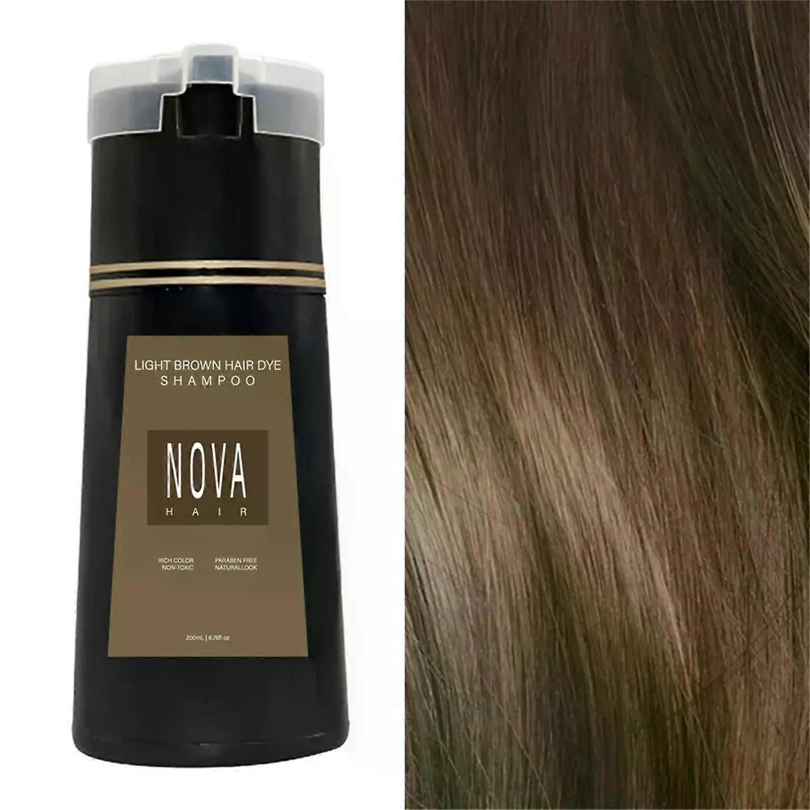 Dyestuff Shampoo Shampoo Gentle And Quick To Color Non-Irritating Dyeing (Black/Brown/Purple/Red) 2024 Party Favours Gift
