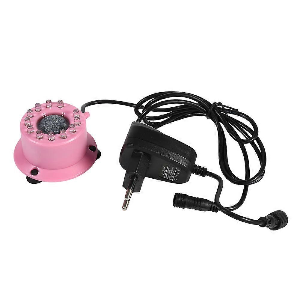 Renkli Balık Tankı Lambası 12 LED Akvaryum Dalgıç Işık Hava Kabarcıkları Taş AB Tak