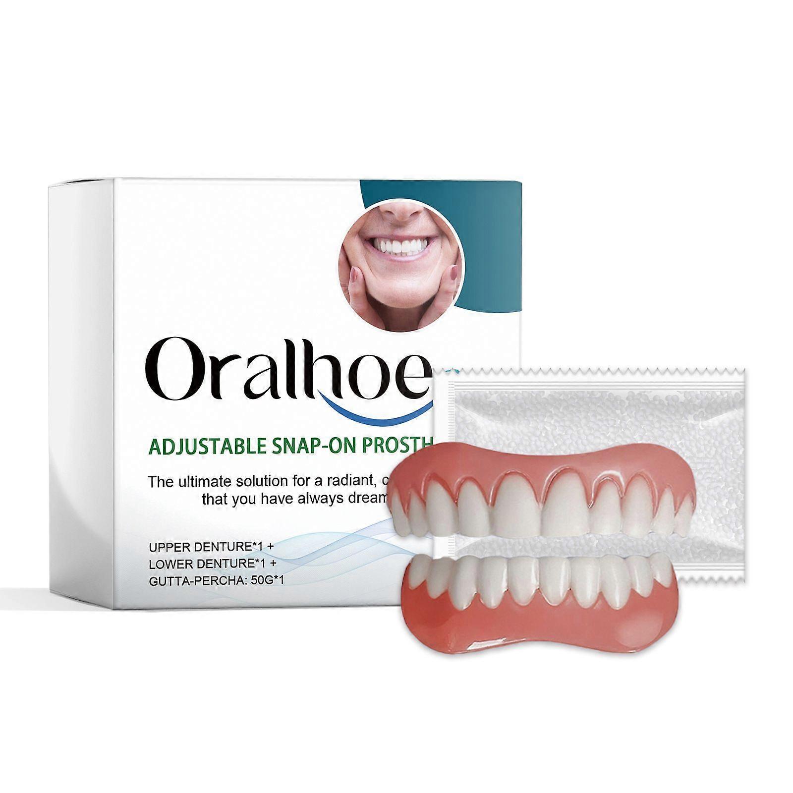 ORALHOE silicone denture repair kit, daily improvement of the beauty of the smile, comfortable material modification of teeth